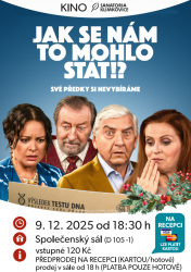 Jak se nám to mohlo stát - filmové představení 