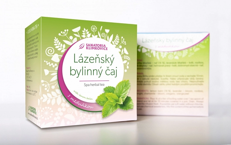 Lázeňský bylinný čaj s meduňkou