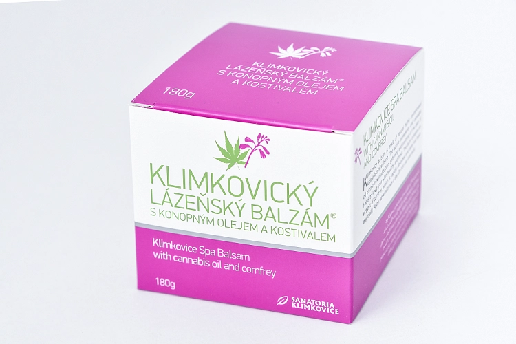 Klimkovický lázeňský balzám KONOPÍ KOSTIVAL